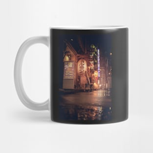 Lantern Town Sepia Tones Mug